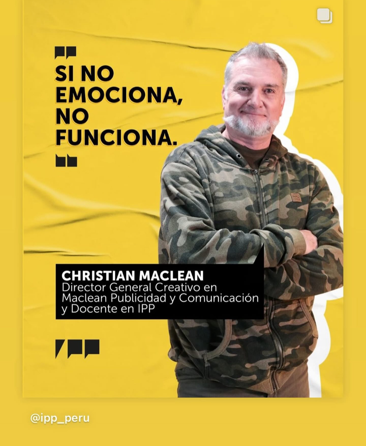 De alumno a docente sin pasar por casting.